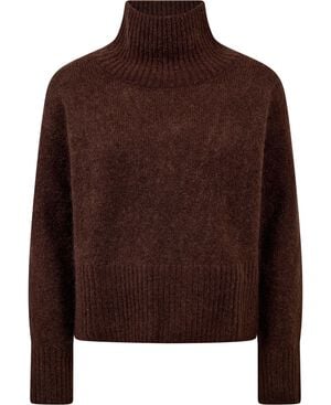 Mai 3 Highneck sweater - Mohairmix - RWS