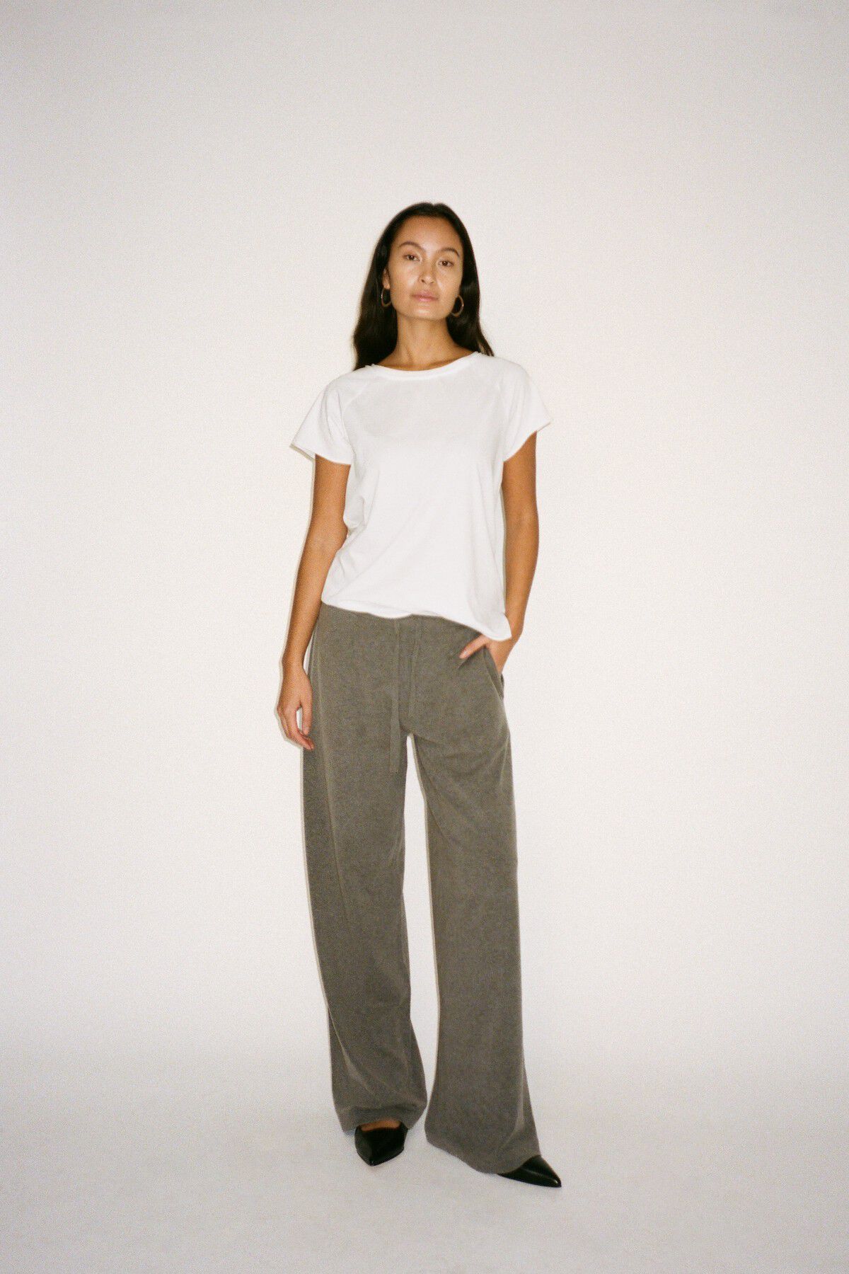 Knit lounge wide pants - Filine