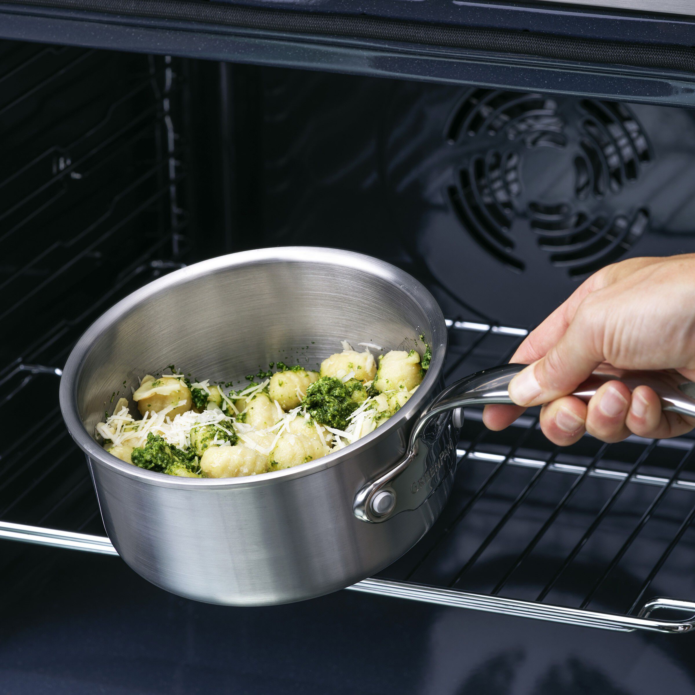 GreenPan Premiere 5PLY SS Casserole 16cm/1,5L