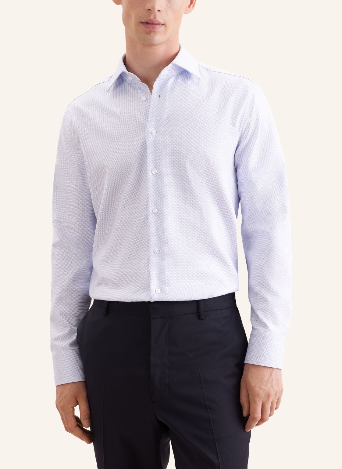 Business shirt Regular 1/1 Kent-Collar Structure