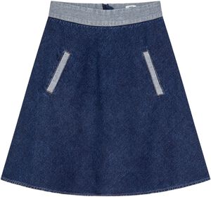 Luke Denim Stelly Skirt Block