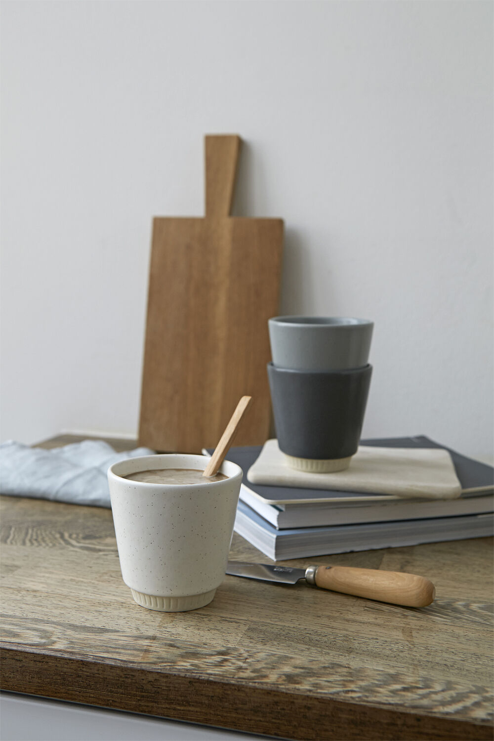 Knabstrup Colorit, kop, gr&aring;, H9 cm, 250 ml