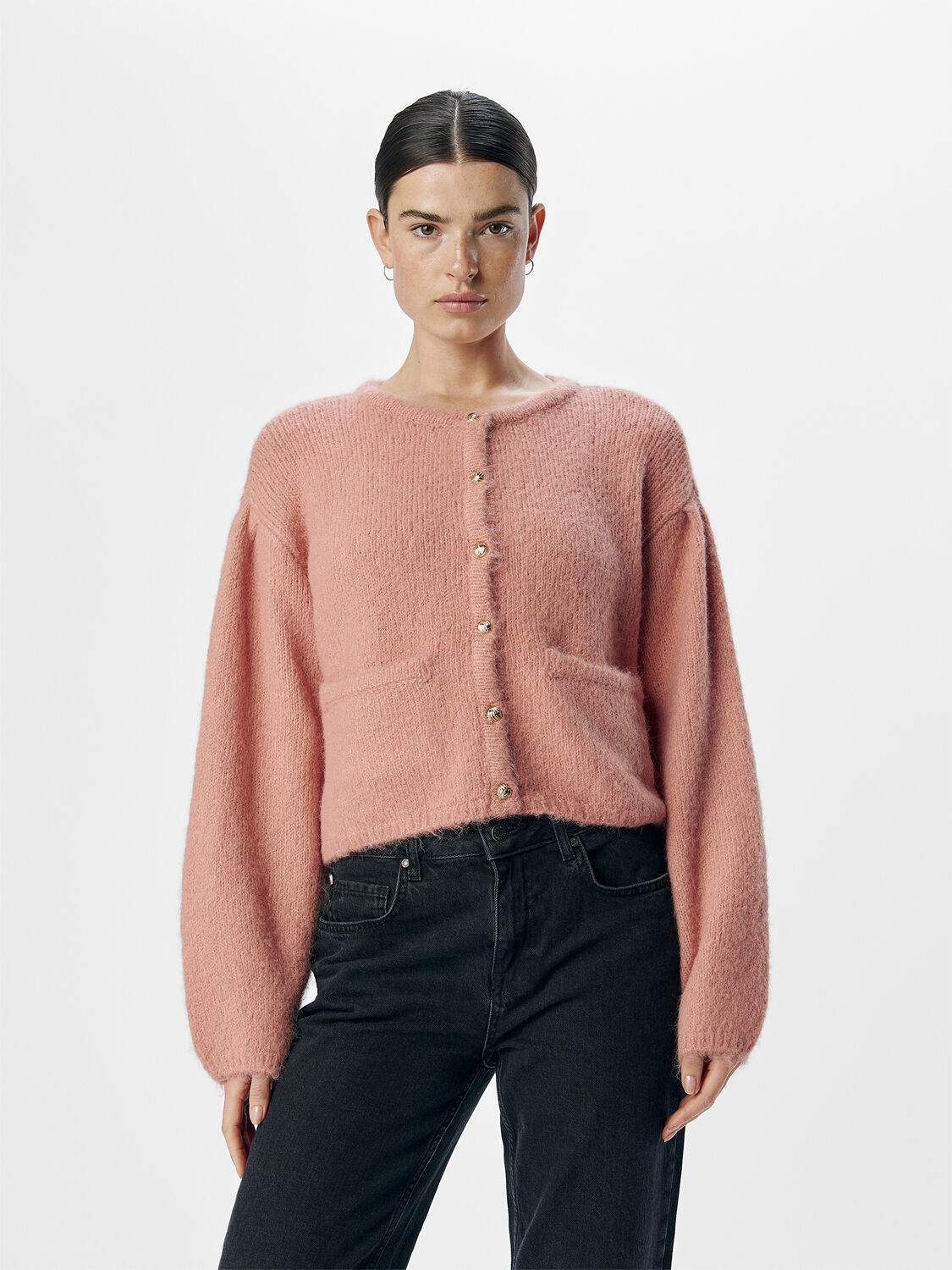 OBJSAGGIA LO L/S KNIT CARDIGAN 135