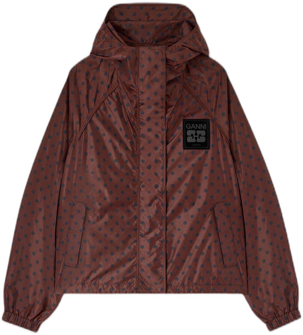 Printed Flyweight Nylon Jacket