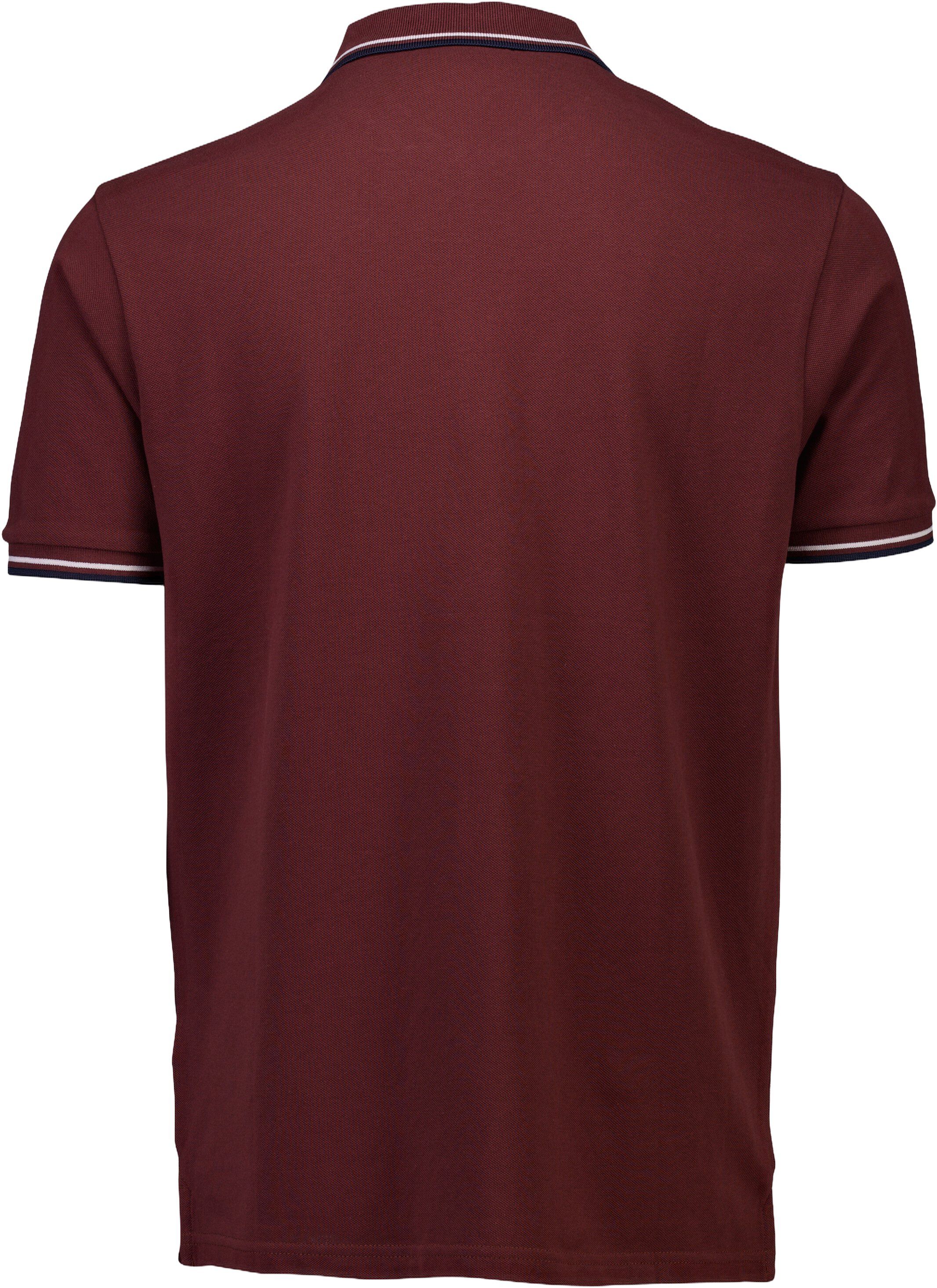 Polo shirt w. zip neck