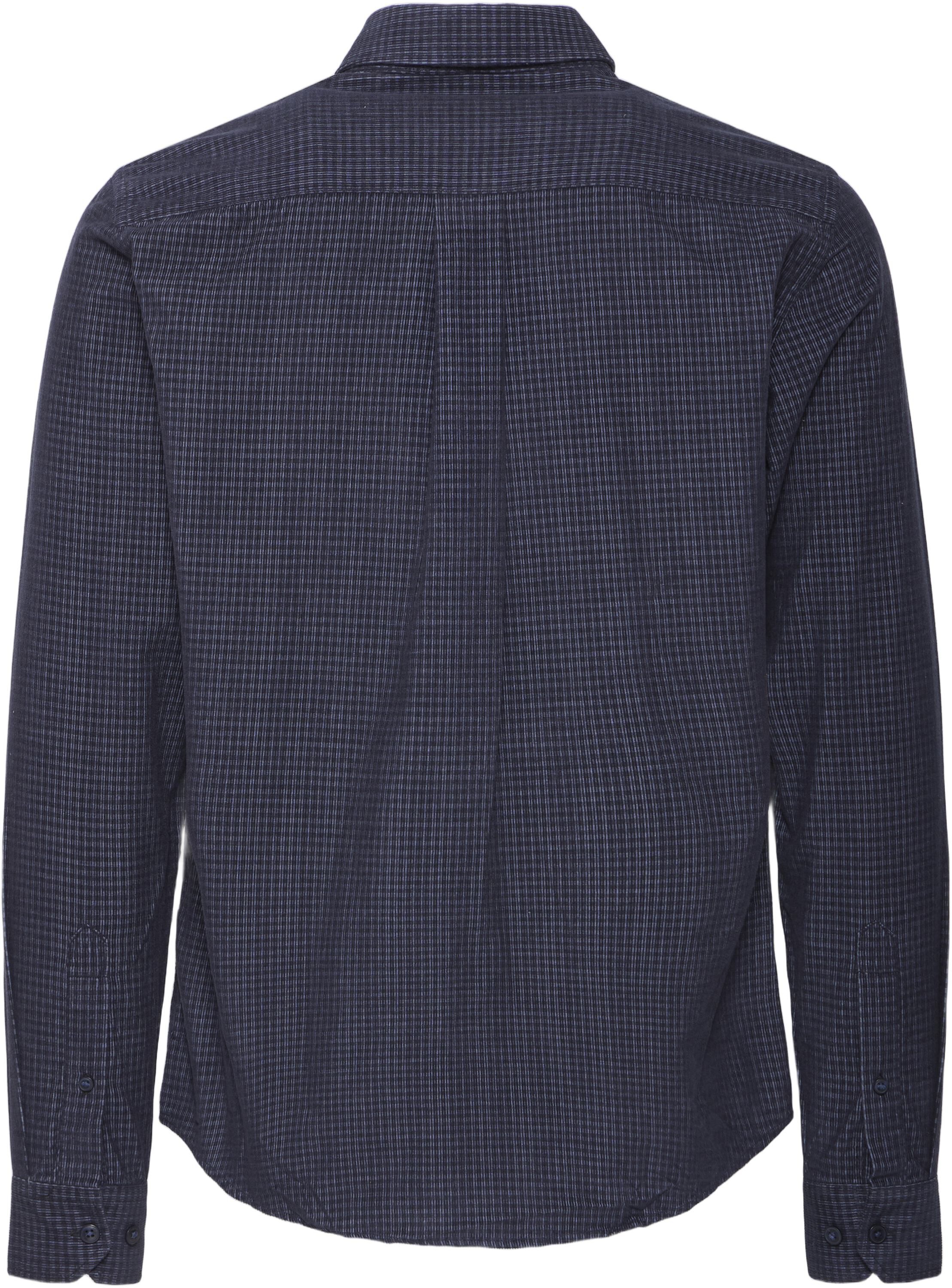 CFPONTUS LS BD checked corduroy shi