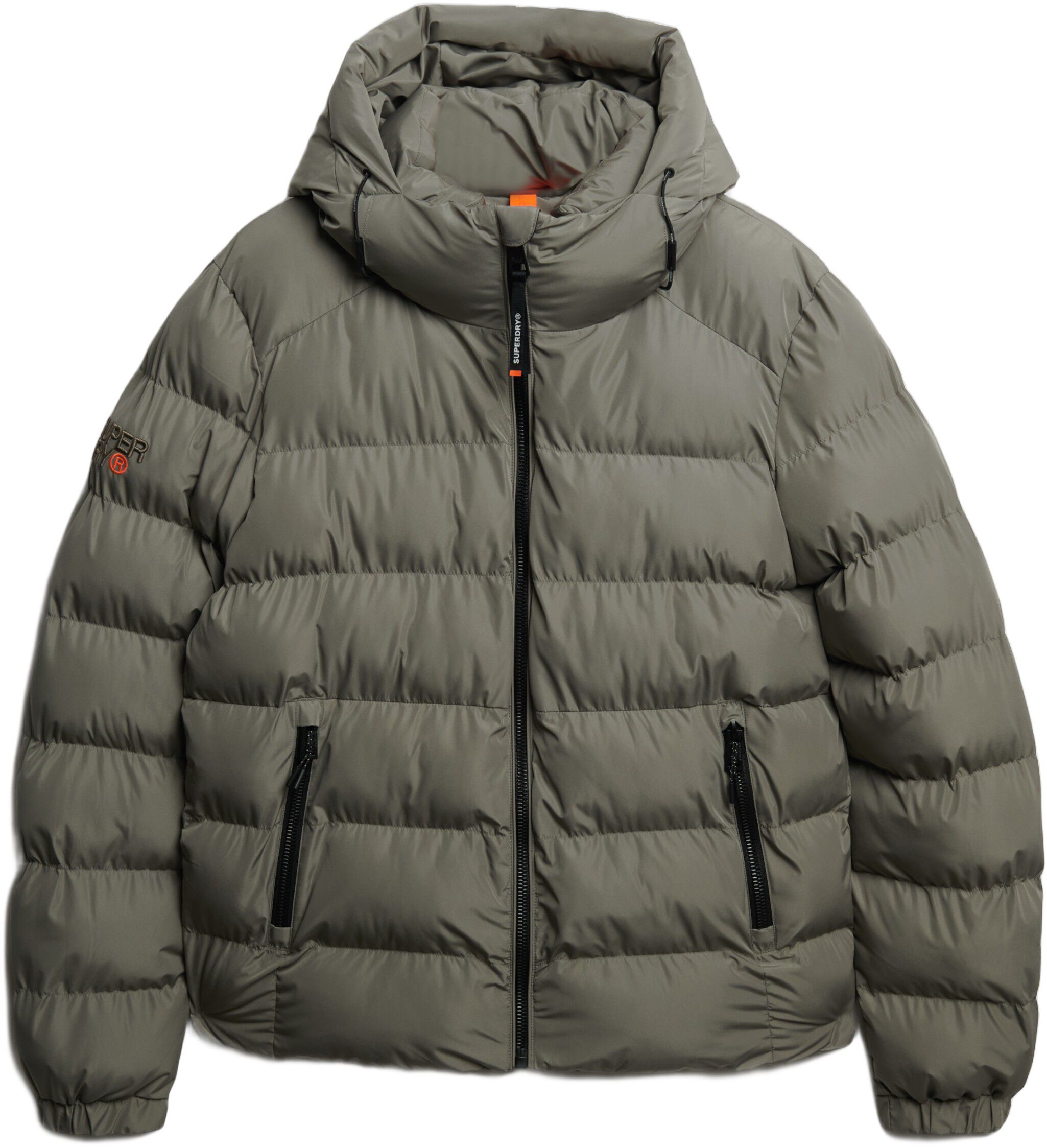 HOODED SPORTS PUFFER JACKET