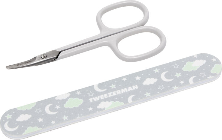 TWEEZERMAN Baby Nail Scissors With File