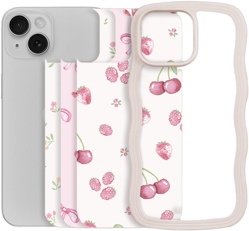 Print Pack iPhone 15/14/13 Pink Breeze