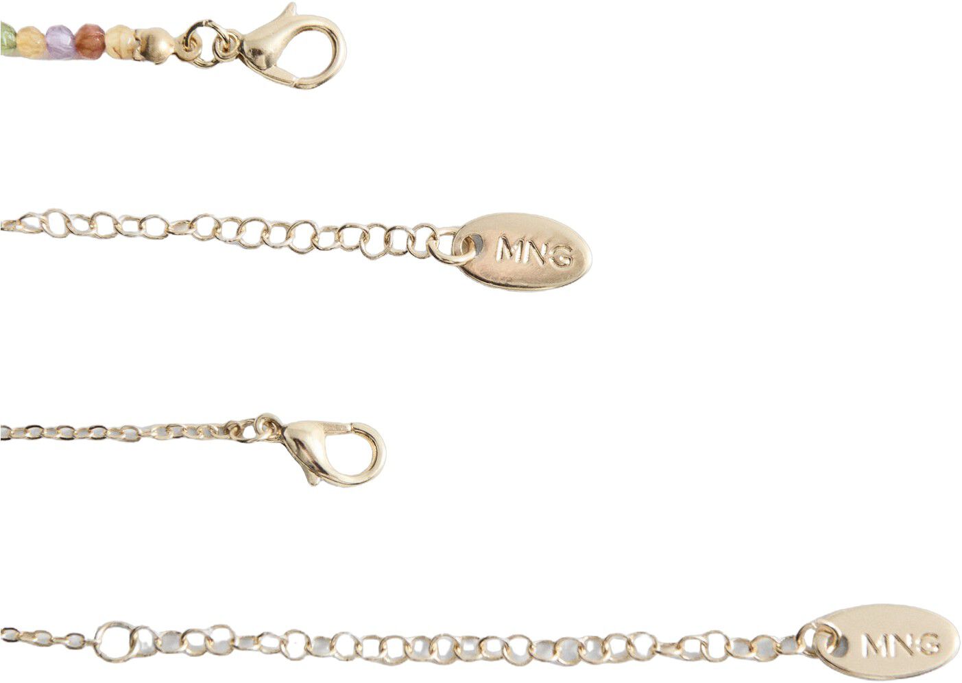 Set 2 combined necklaces