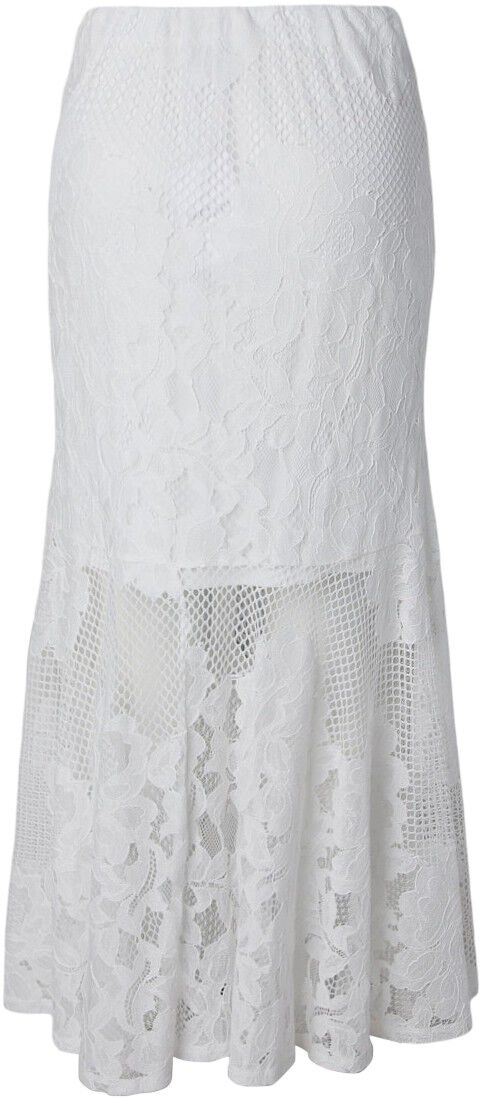 PCMAYA MW LACE ANKLE SKIRT WVN D2D