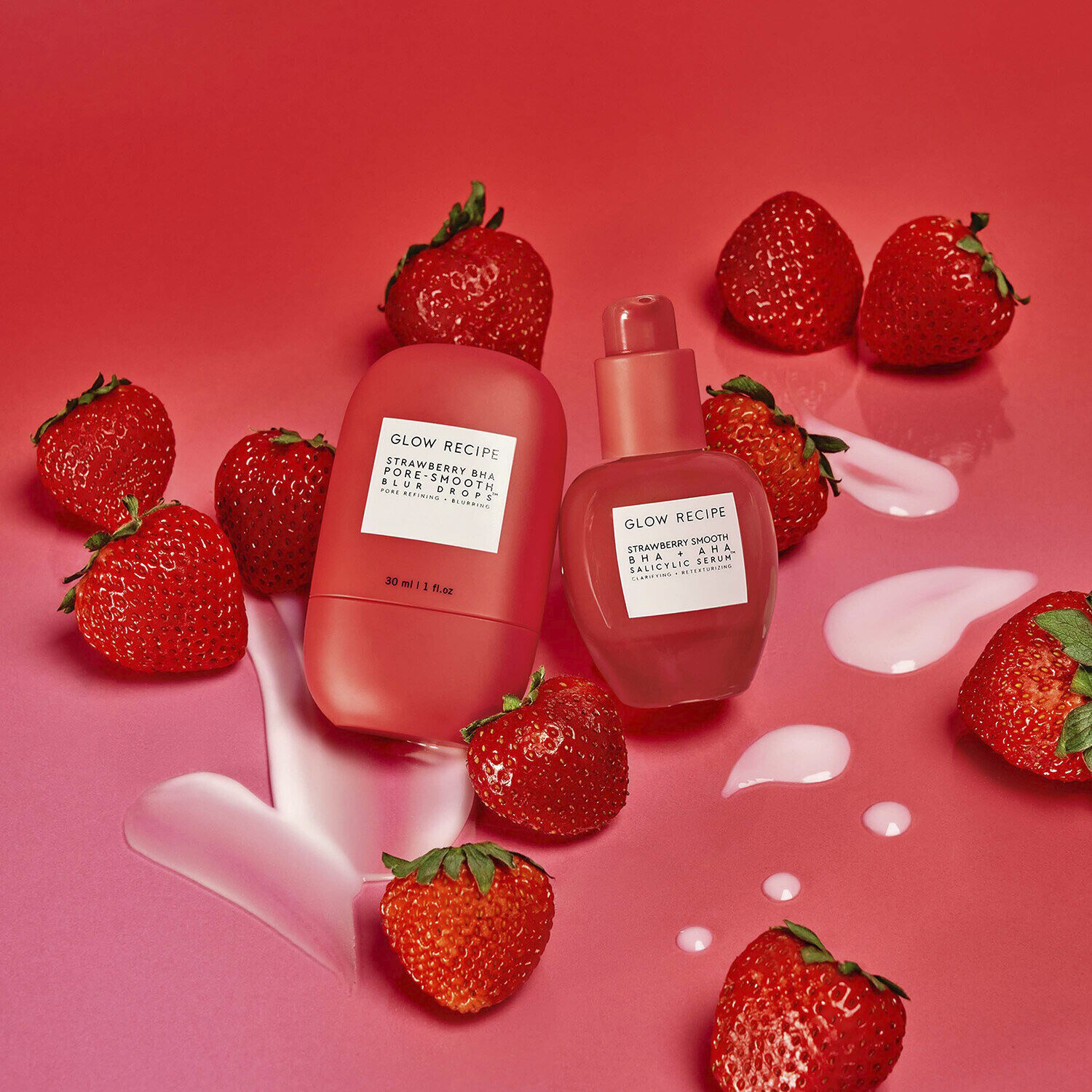 Strawberry Smooth - BHA + AHA Salicylic Serum