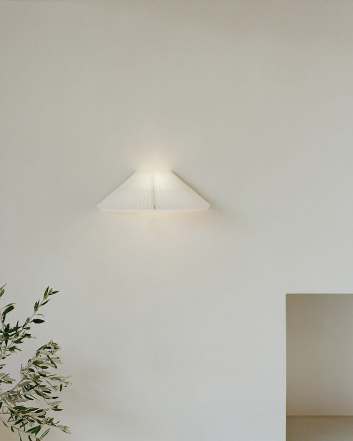 Nebra Wall Lamp, Ø270-400, White