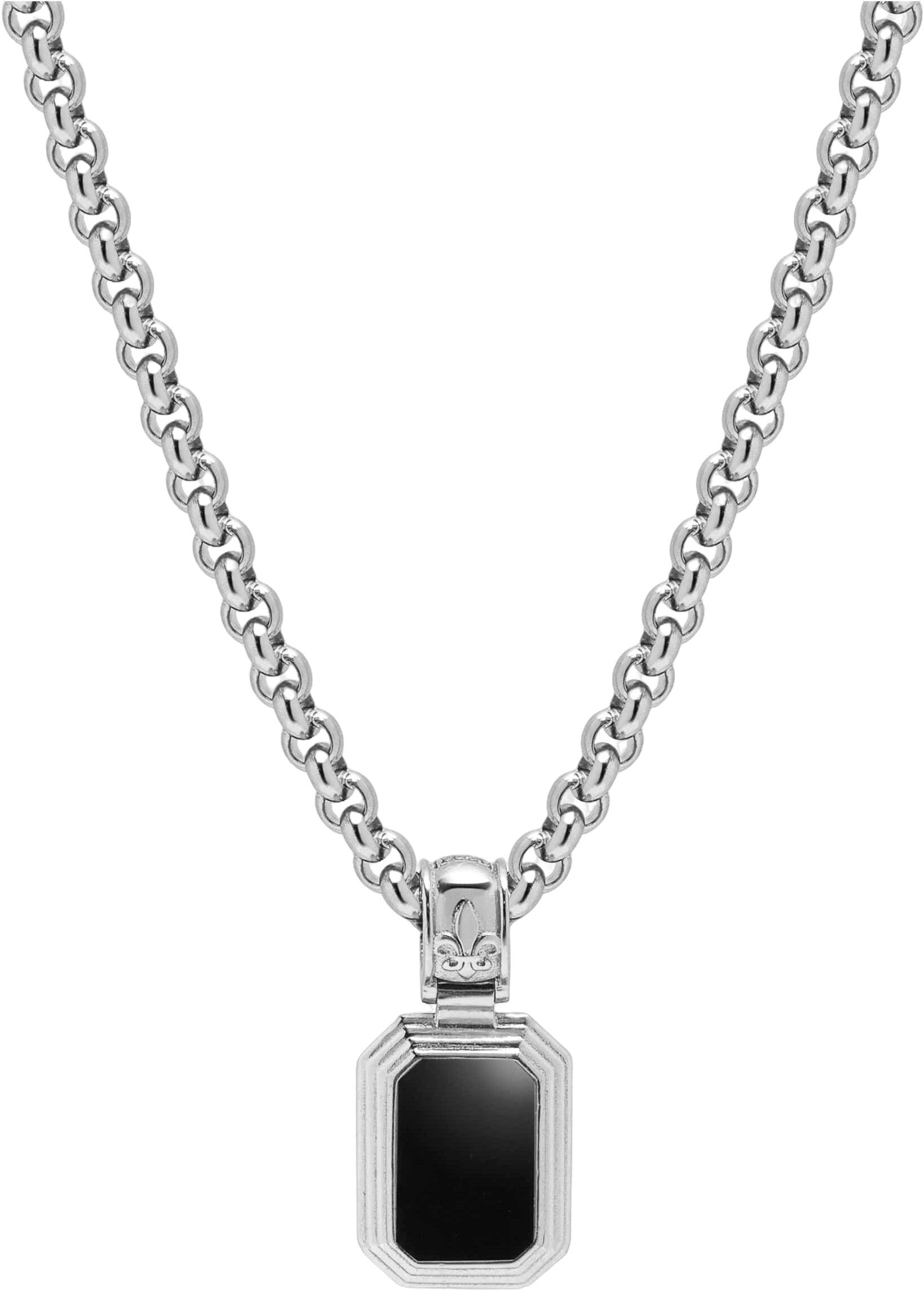Sterling Silver Two-in-One Pendant Necklace