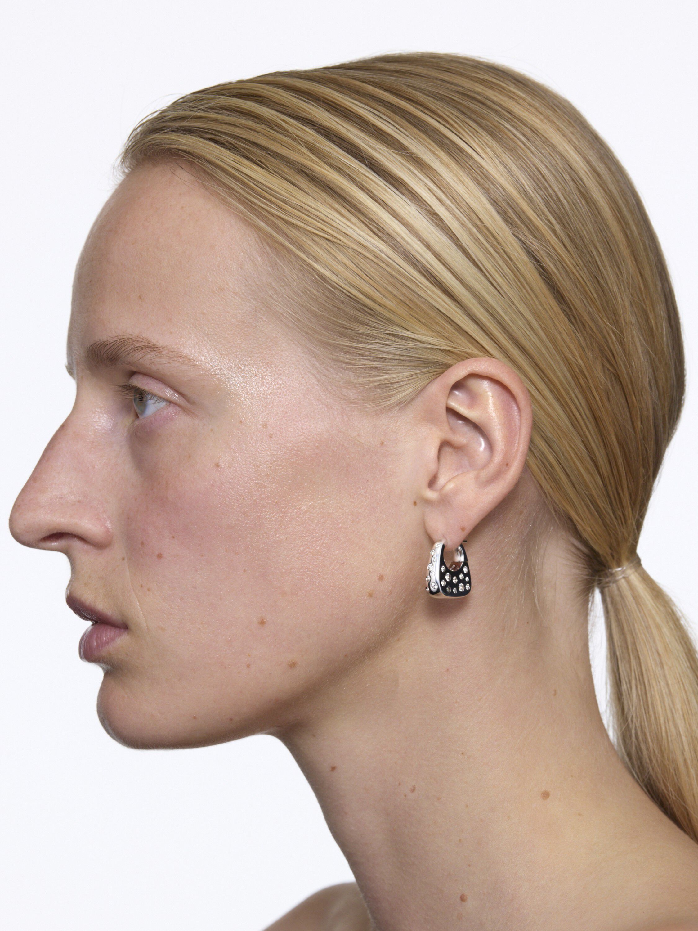 Tote Flash Earring Silver