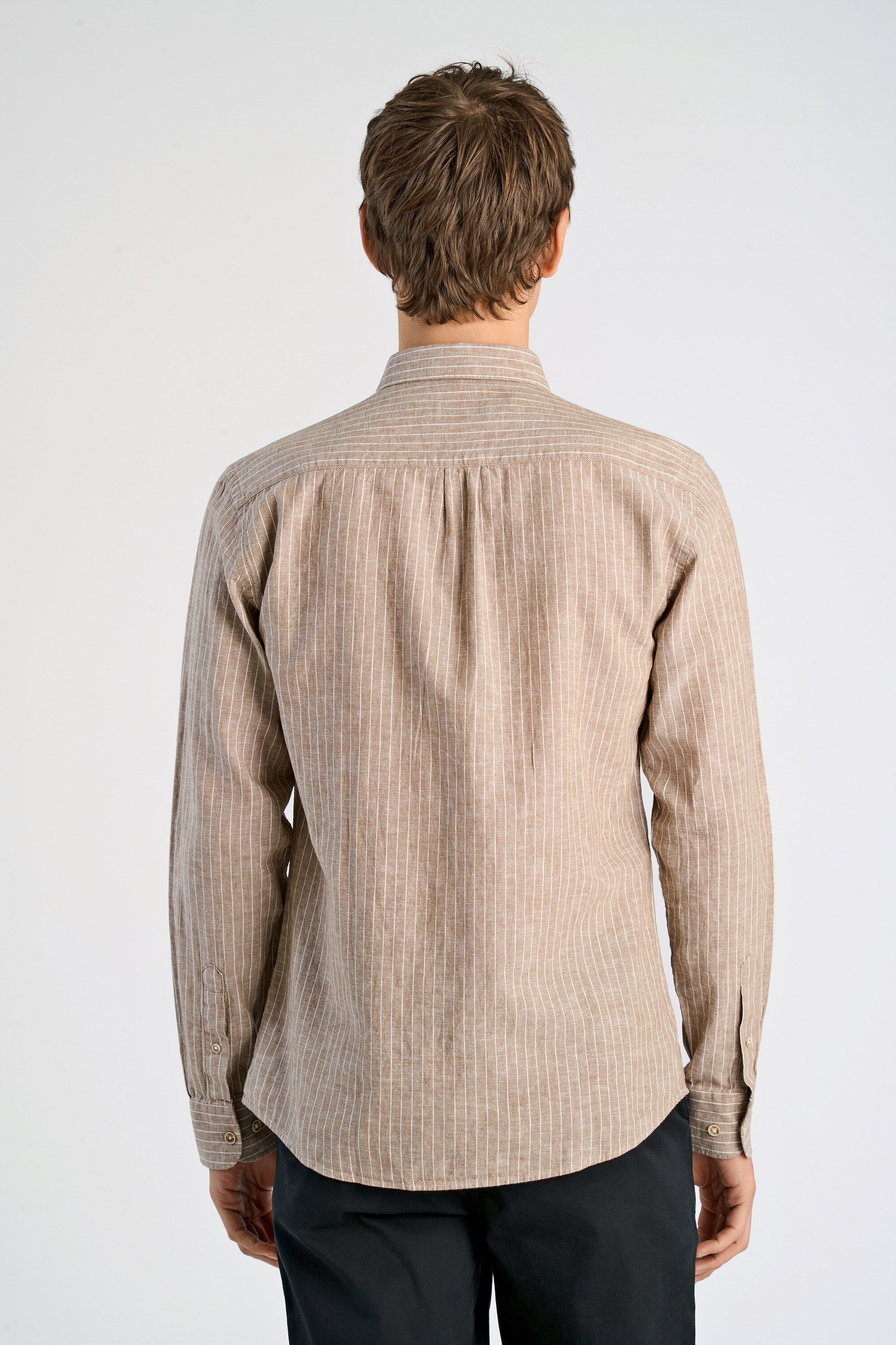 Cotton/linen shirt L/S