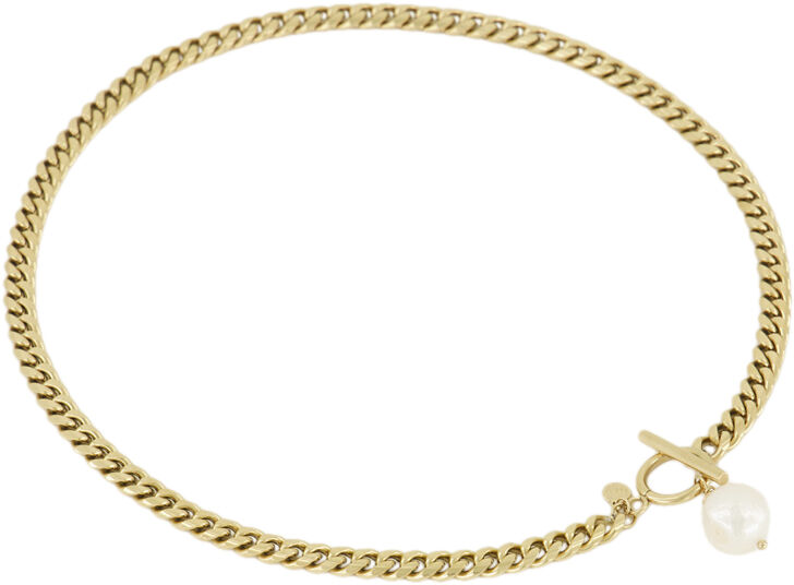 Chain necklace with pearl