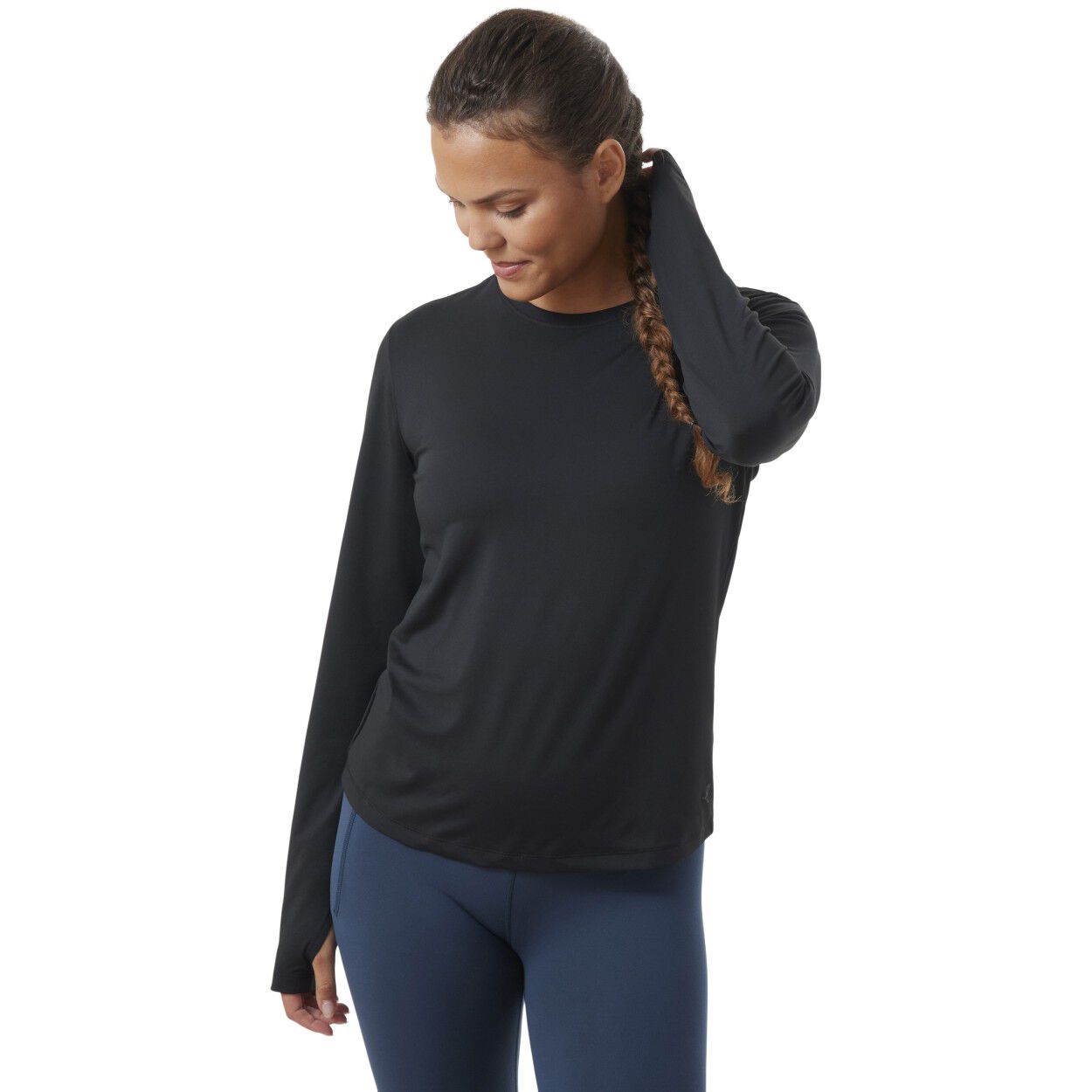 Jeanne Lang&aelig;rmet Tr&aelig;nings T-shirt