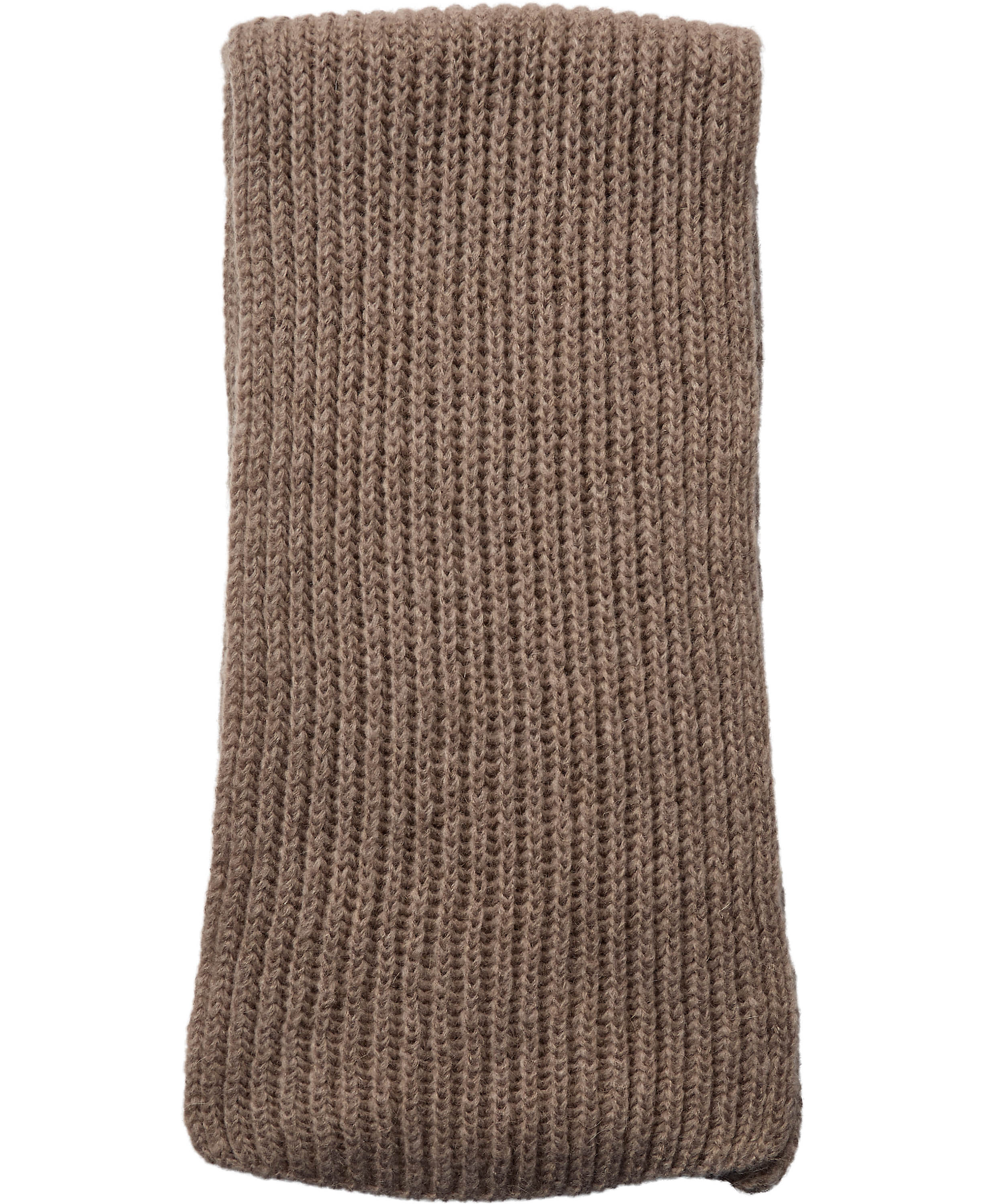 Chunky Rib Scarf, Beige