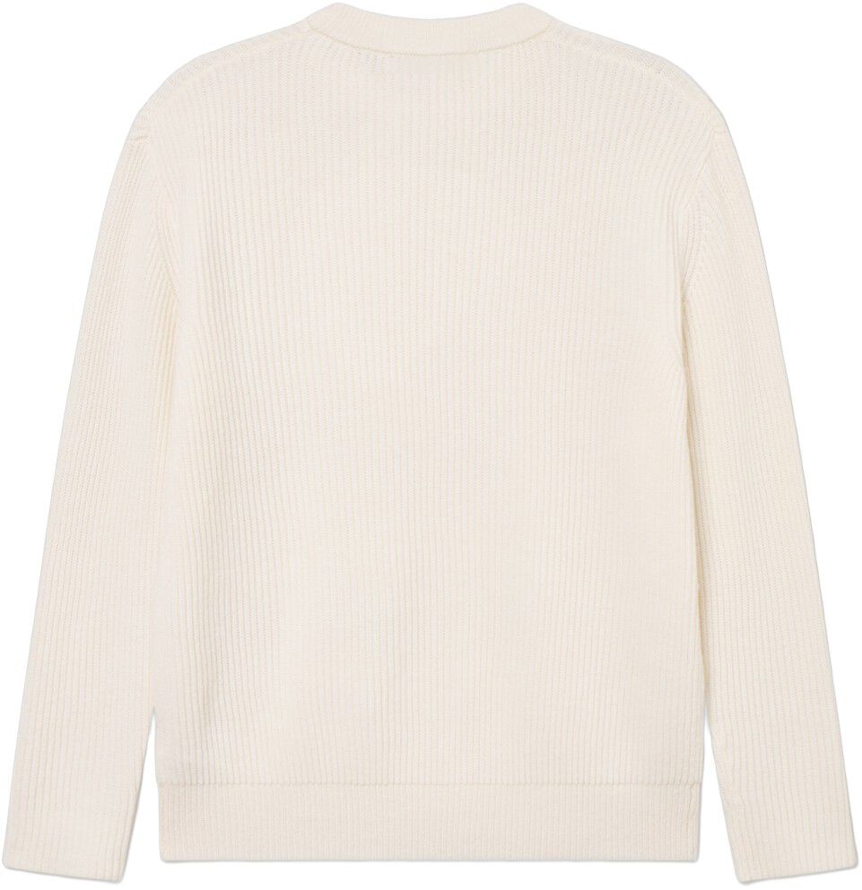 Eddie Wool Rib Crewneck Knit