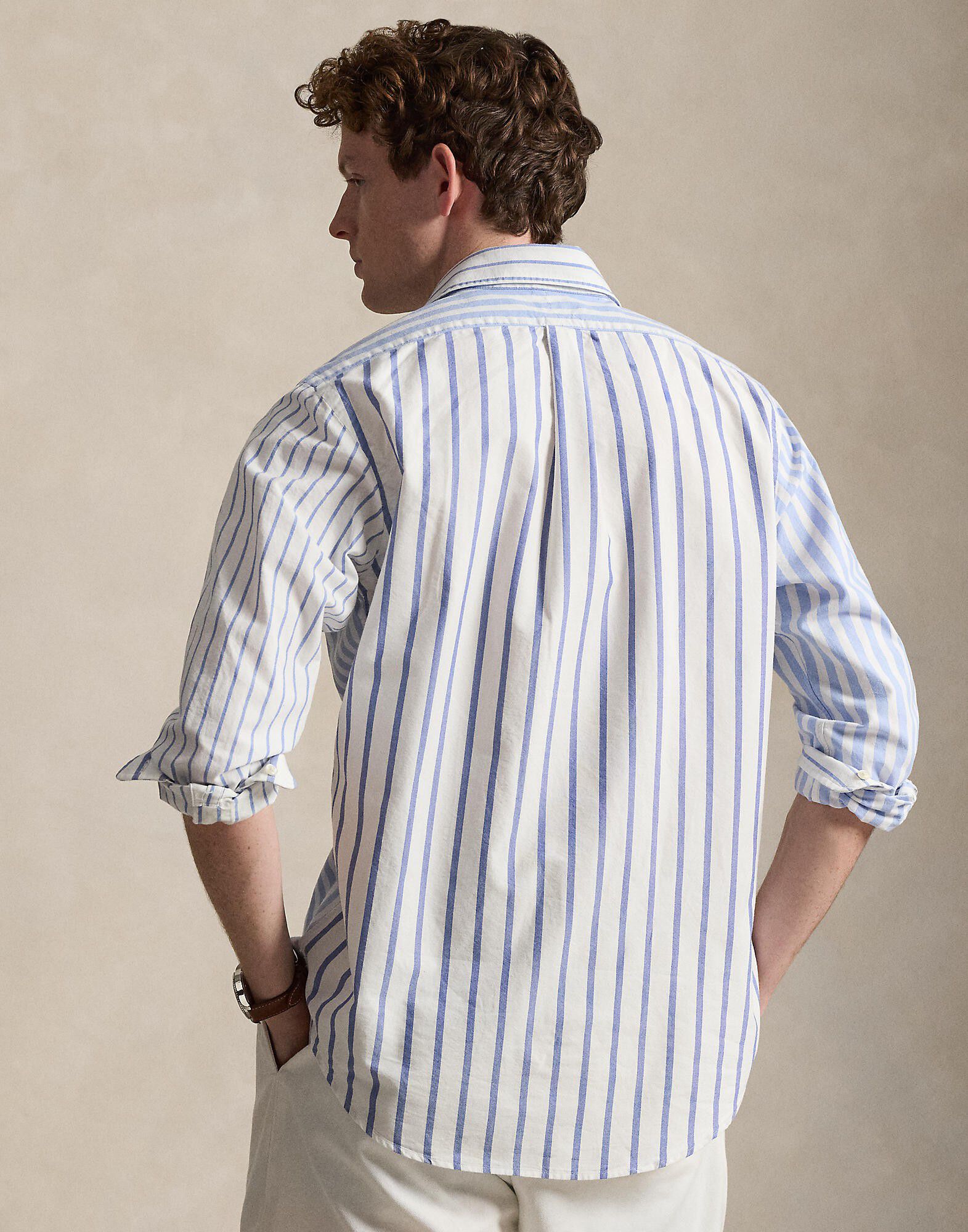 LT WT OXFORD-WVN-SHIRT