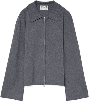 AWHANNA LS KNIT CARDIGAN NOOS