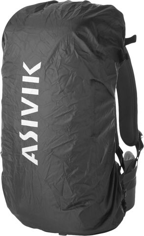 Asivik Raincover M 35-50 ltr. Black