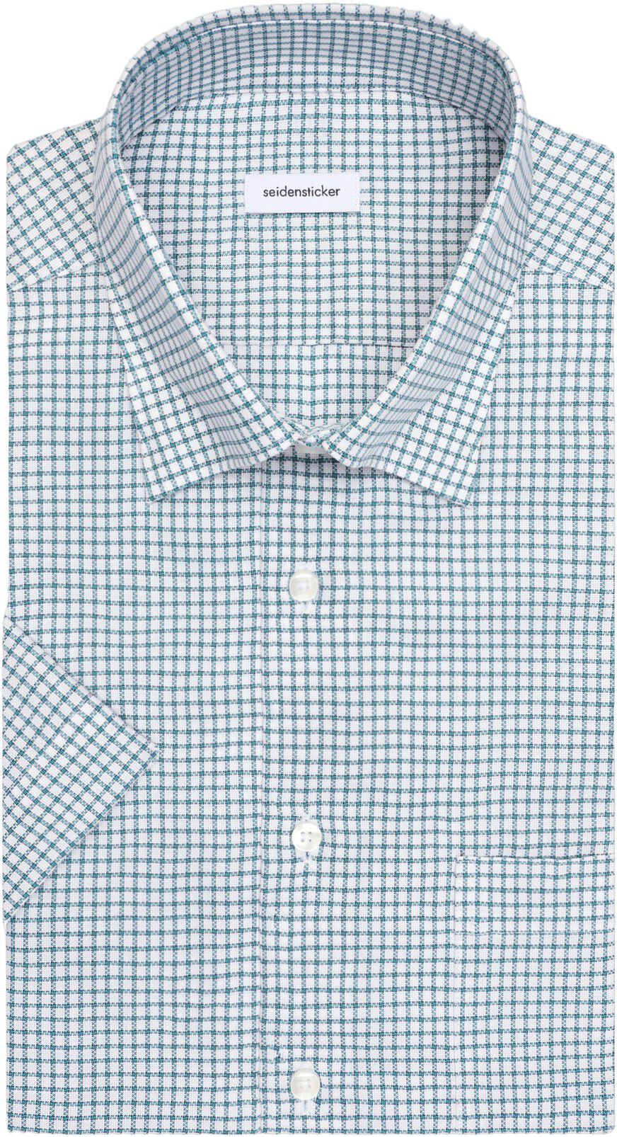 Business shirt Regular 1/2 Covered-Button-Down-Collar Check