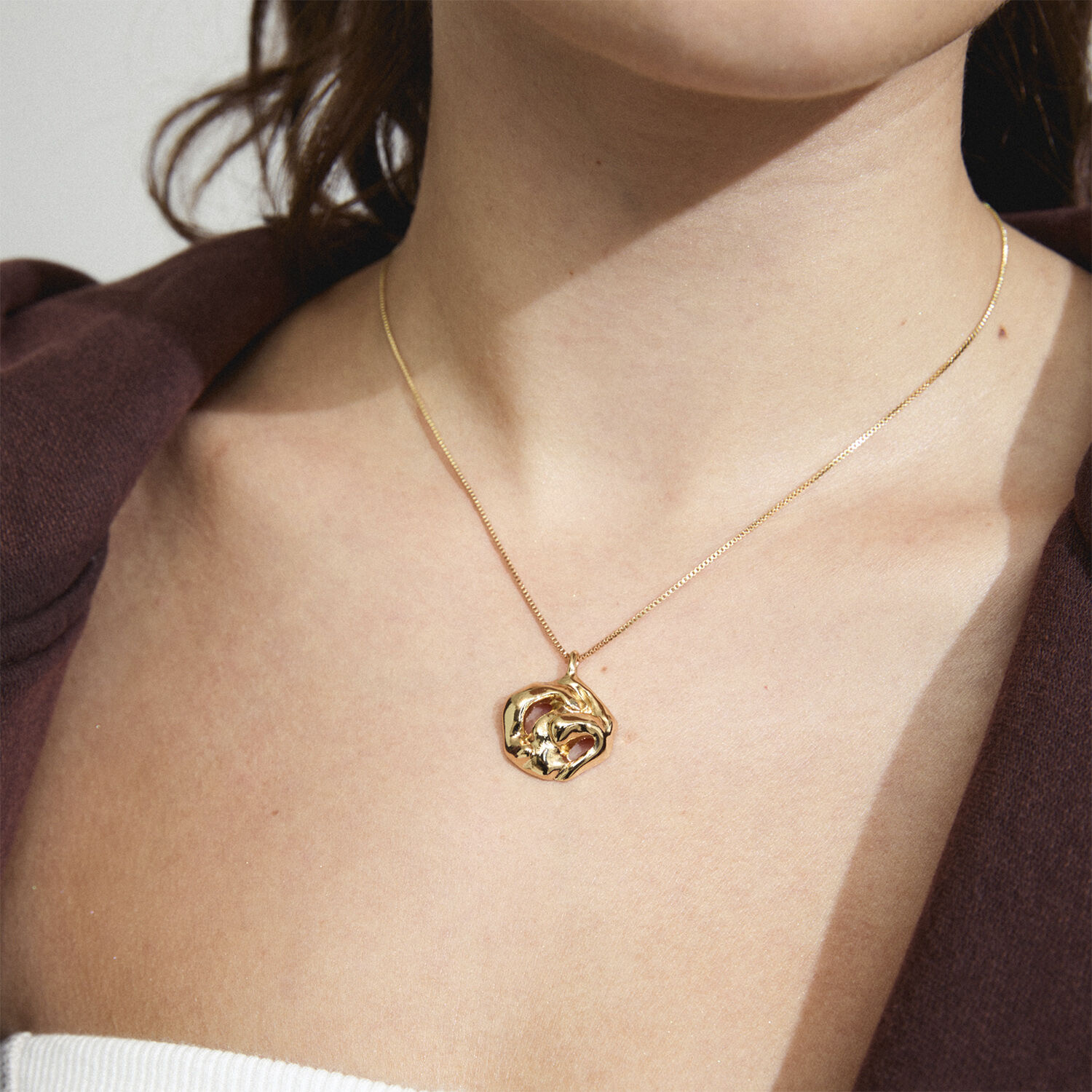 LUCA necklace gold-plated