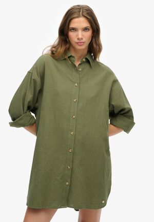IBIZA LONGLINE BEACH SHIRT