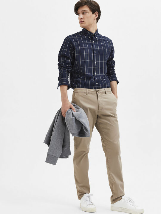 SLHSLIM-NEW MILES 175 FLEX CHINO W