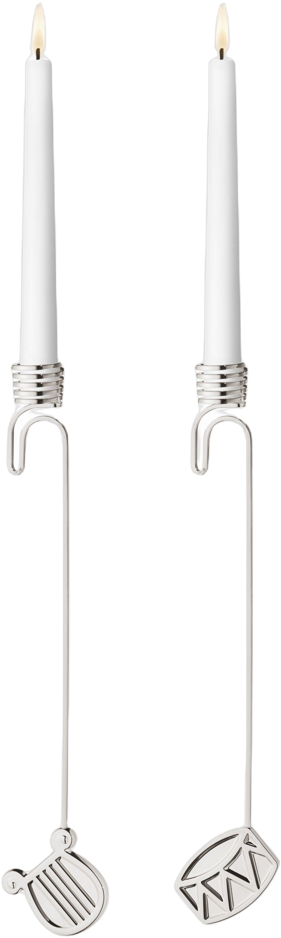 CC26 CANDLEHOLDER DRUM & HARP SET