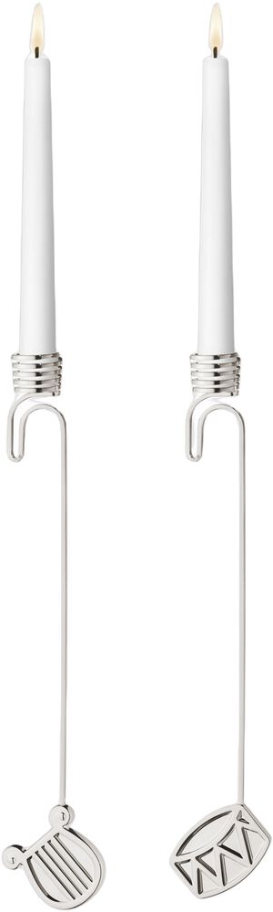 CC26 CANDLEHOLDER DRUM & HARP SET