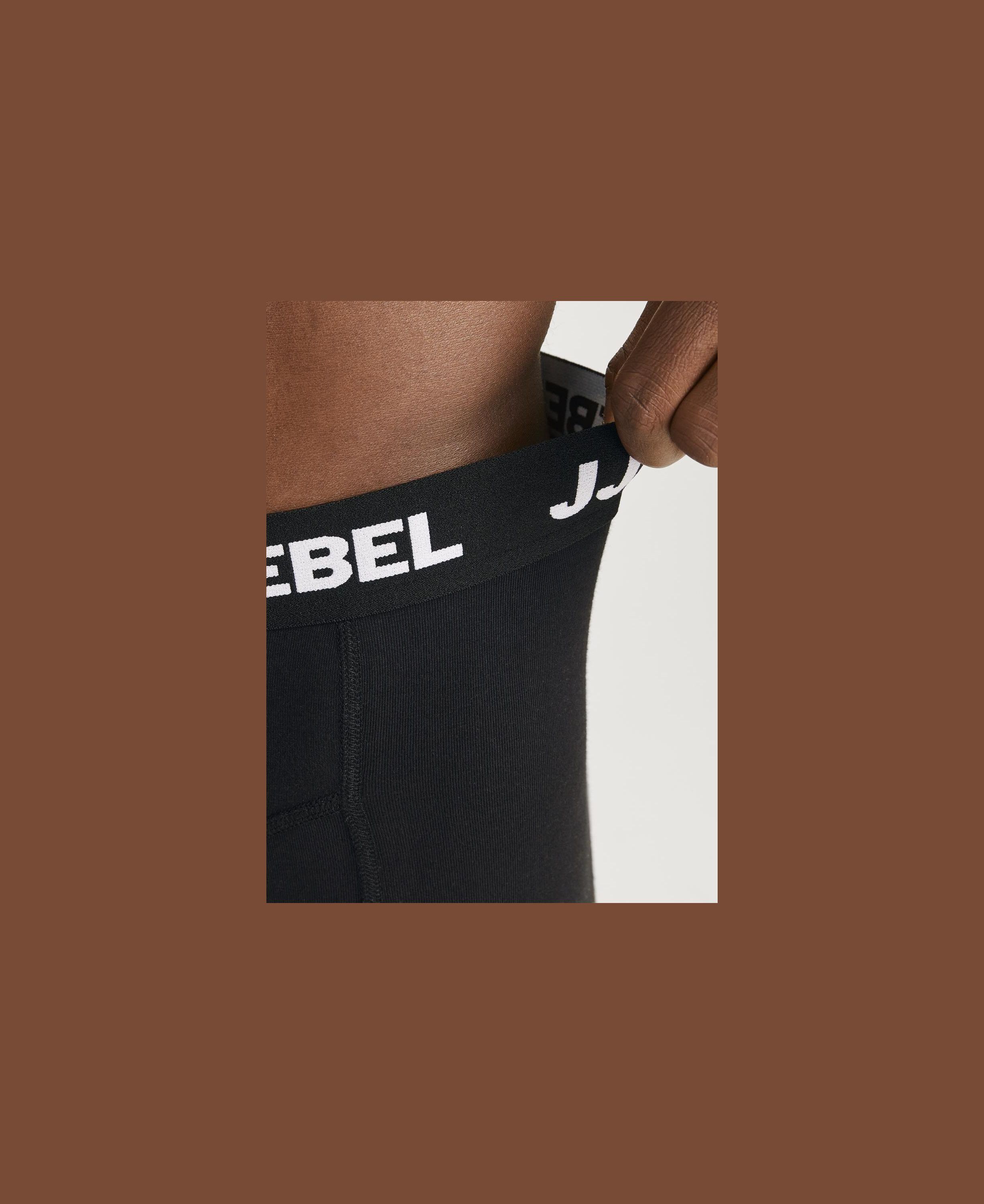 JREBREBEL LOGO TRUNKS 3 PACK