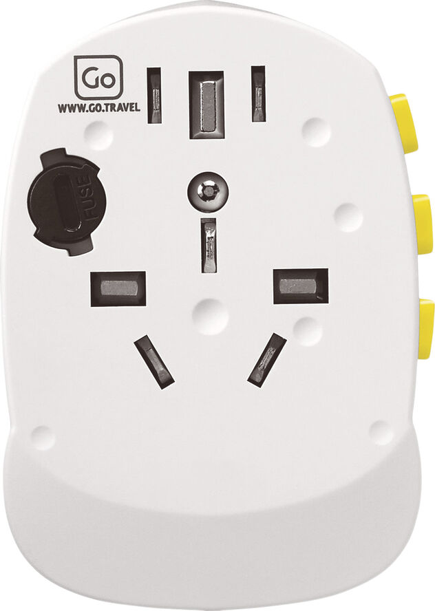 Worldwide adaptor + USB