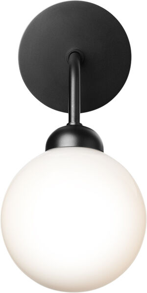 Apiales Wall, satin black / opal