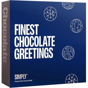 Simply® FINEST CHOCOLATE GREETINGS chokoladeæske (800g)