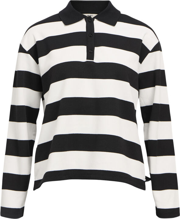 OBJMILLIE L/S LO POLO E AW FAIR 24