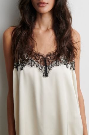 Lacia Contrast Mini Dress