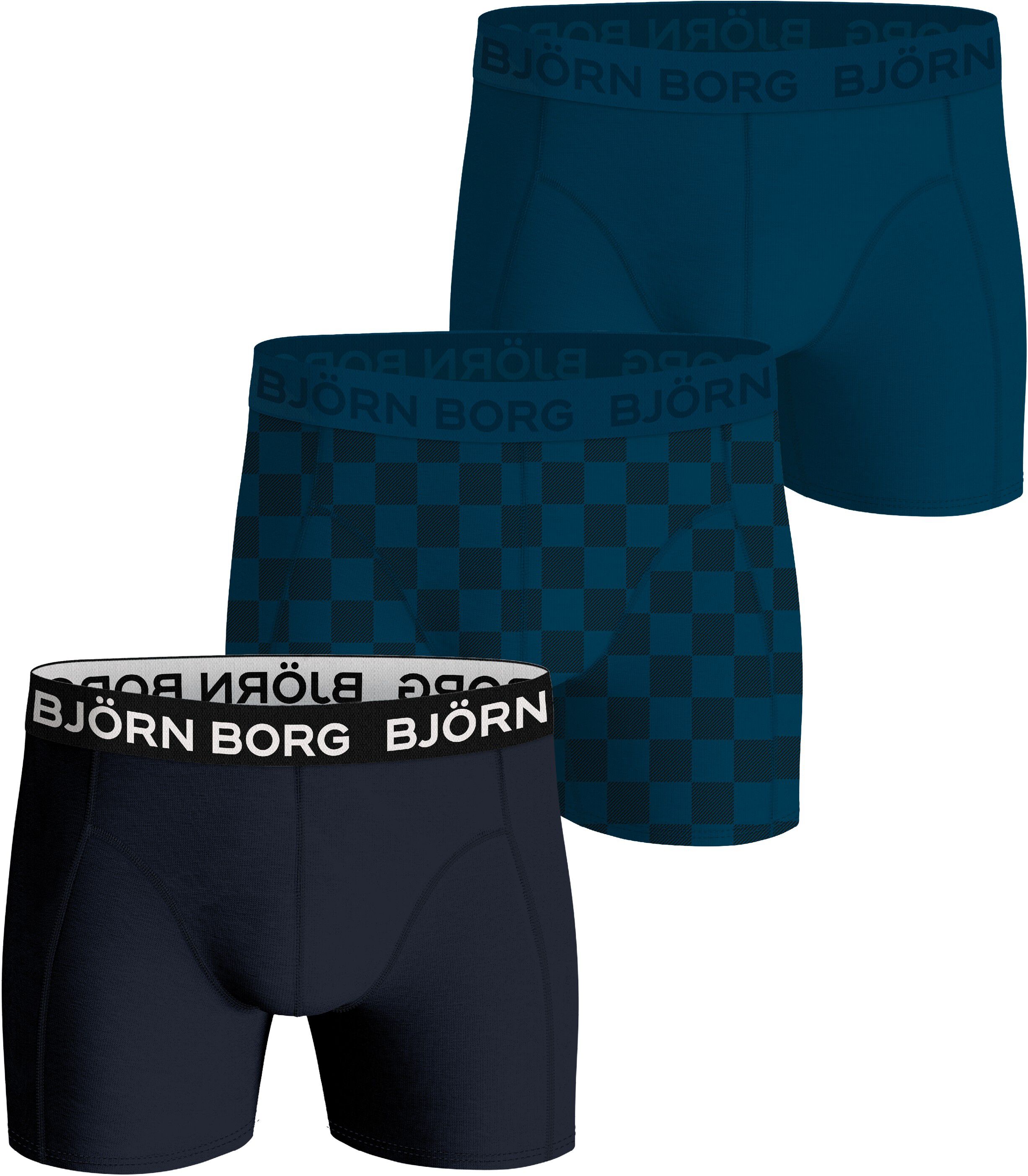 BAMBOO COTTON BLEND BOXER 3p