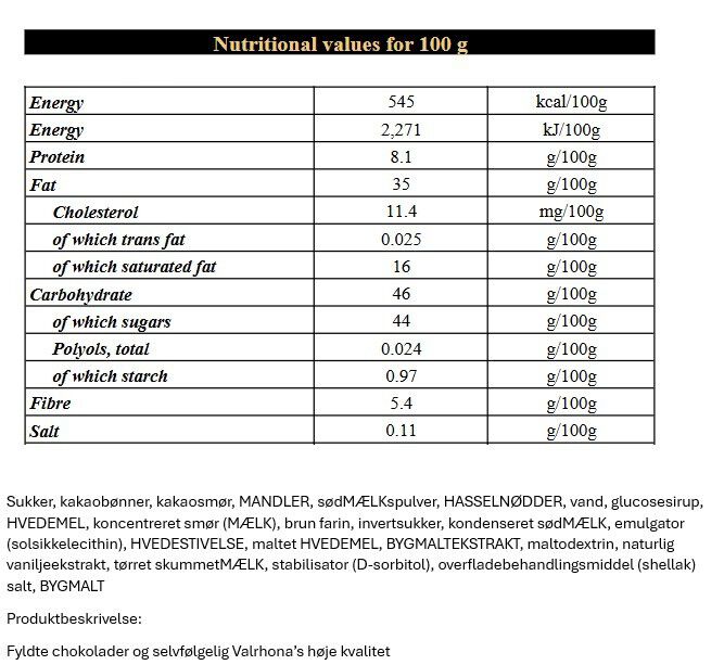 Valrhona julekalender 2026