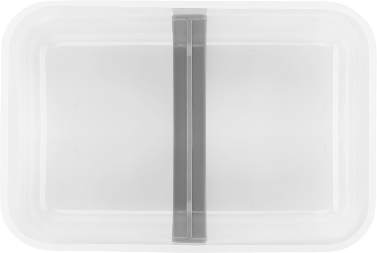 FRESH & SAVE Vakuum madkasse, semitransparent/gr&aring;, Str L