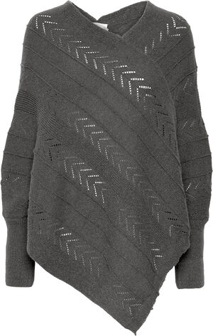 CRHoliday Knit Poncho