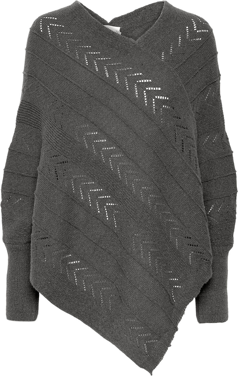 Holiday Knit Poncho