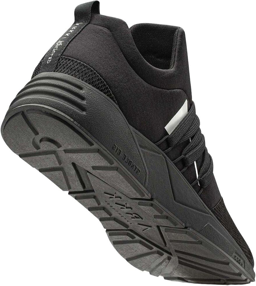 Raven Mesh All Black White