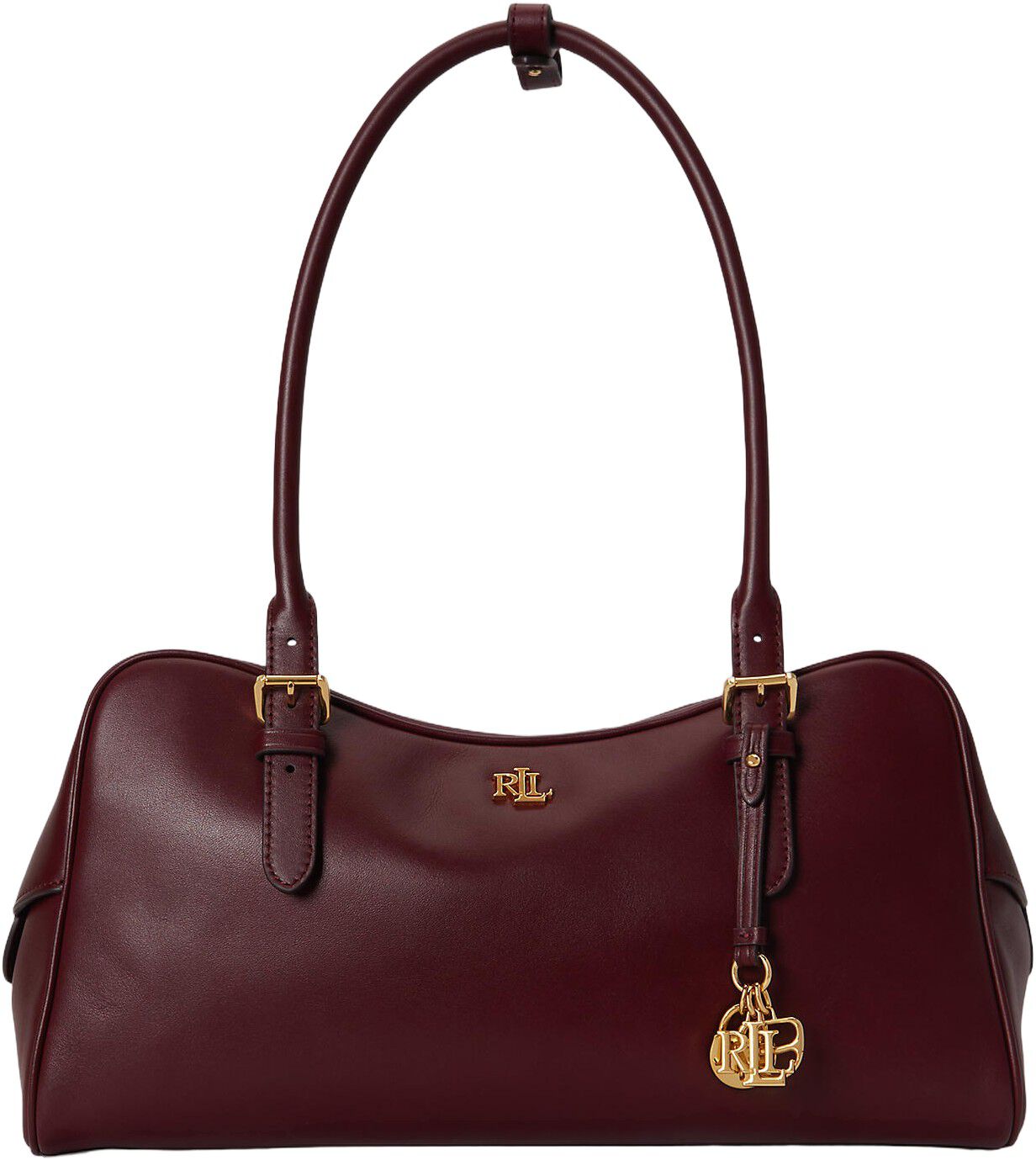 Leather Large Marcy Zip Satchel
