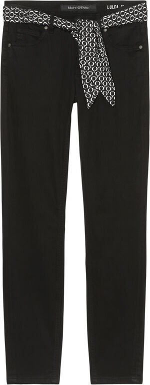 5 Pocket, mid waist, slim fit, regu