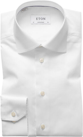 Light Blue Signature Twill Shirt - Contemporary Fit