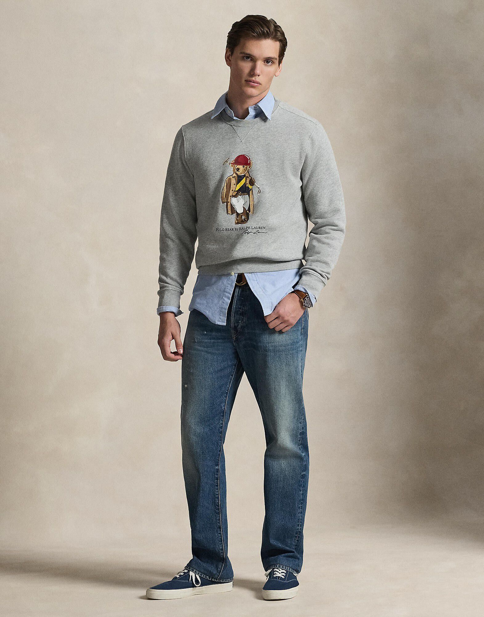 Polo Bear Fleece Sweatshirt