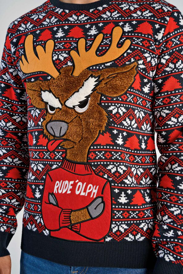 3D Xmas knit